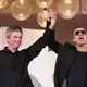 Oasis nutzte in Venedig nicht den offiziellen Weg zum roten Teppich - stattdessen kamen die Musiker heimlich über einen Seiteneingang. - Bild: Alessandra Tarantino/Invision/AP/dpa