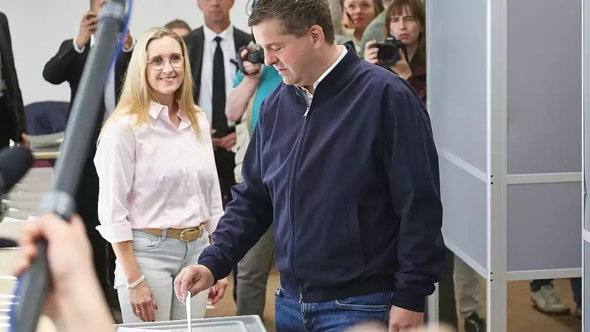Auch Sachsen-Anhalts Ministerpräsident Schulze hat gewählt
