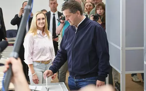 Sven Schulze bei der Stimmabgabe zur Landtagswahl am 06.09.2026 - Foto: via dts Nachrichtenagentur