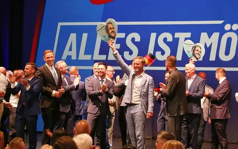 AfD-Wahlparty am 06.09.2026 - Foto: via dts Nachrichtenagentur