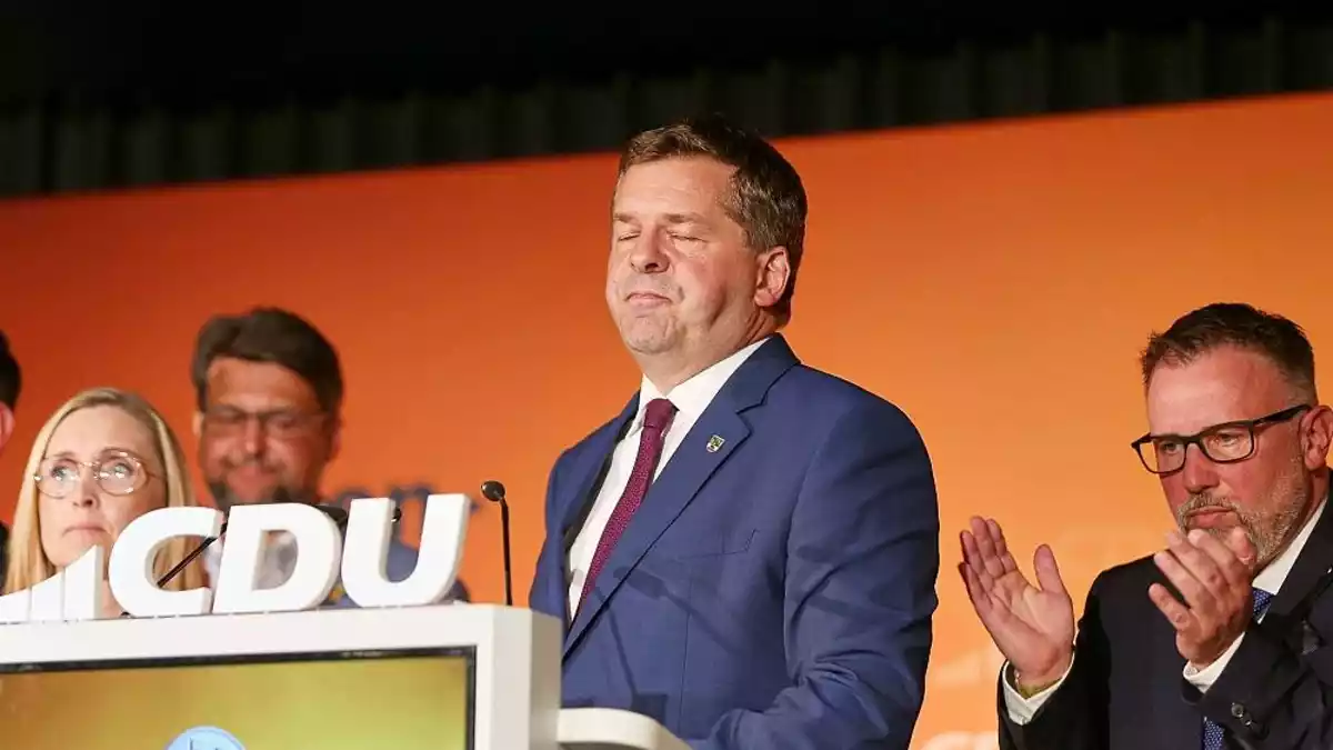 CDU in Sachsen-Anhalt halbiert - unklare Regierungsoptionen