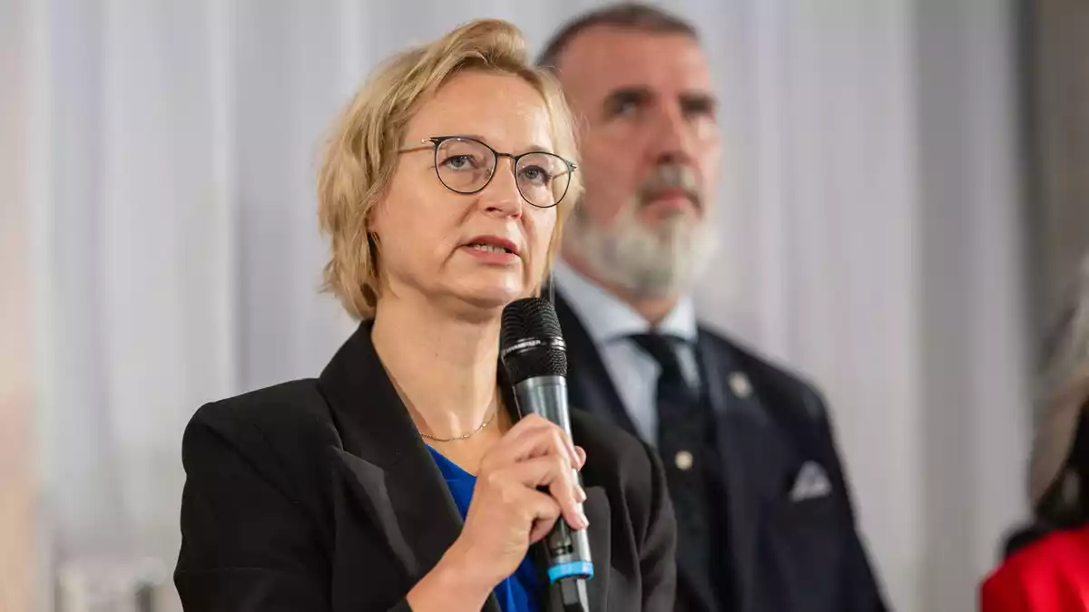 Ehemalige Mitglieder des BSW in Thüringen haben eine neue Partei gegründen. (Archivbild) - Bild: Jacob Schröter/dpa