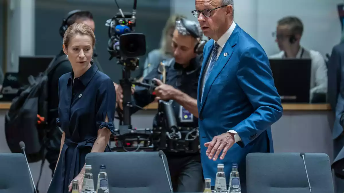 Zwischen der Bundesregierung von Kanzler Friedrich Merz und der EU-Außenbeauftragten Kaja Kallas gab es bereits häufiger Differenzen - unter anderem wegen der Israel-Politik. (Archivbild) - Bild: Michael Kappeler/dpa