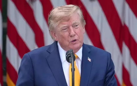Trump hat eine neue Idee für eine Umbenennung (Archivbild). - Foto: Alex Brandon/AP/dpa