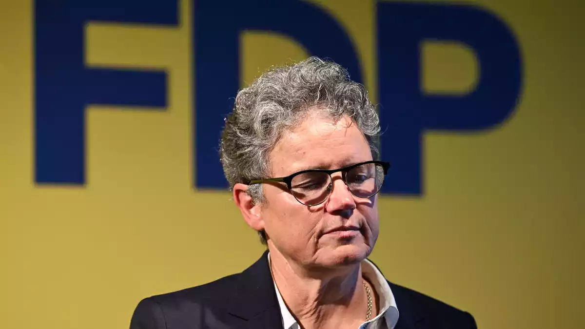 FDP-Spitzenkandidatin Lydia Hüskens zog Konsequenzen aus dem bitteren Ergebnis für ihre Partei. - Bild: Hendrik Schmidt/dpa