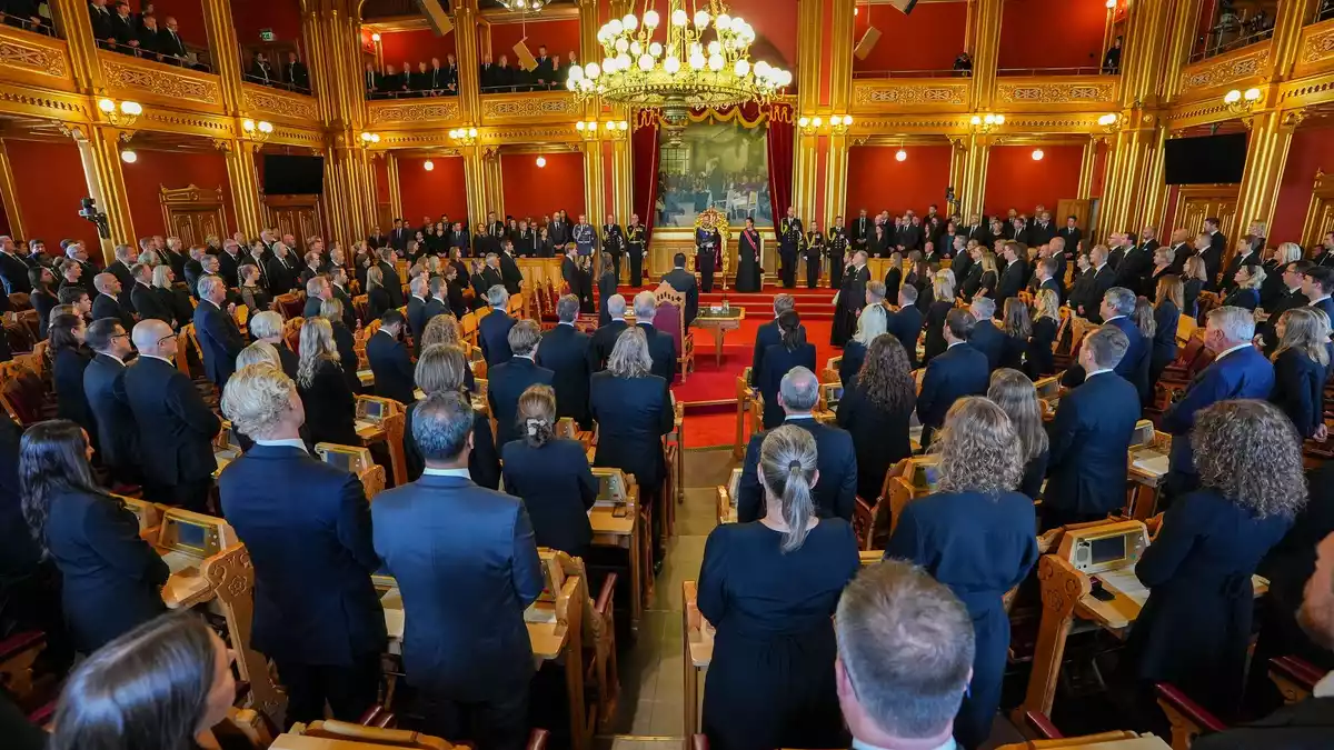 Zur Beerdigung werden hochrangige Gäste erwartet. (Archivbild) - Bild: Lise Åserud/NTB/dpa