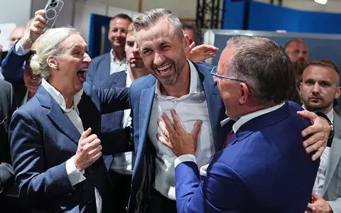 Die AfD hat die Landtagswahl in Sachsen-Anhalt gewonnen. - Foto: Michael Kappeler/dpa