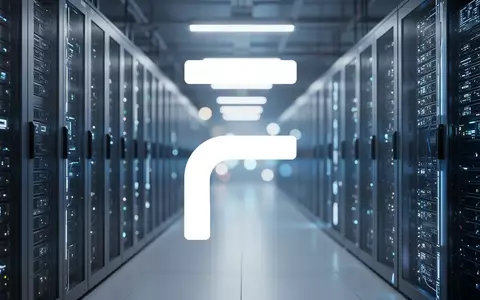 Modernes Rechenzentrum mit futuristischer Beleuchtung und Server-Infrastruktur. - Foto: über boerse-global.de