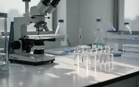 Ein steriles, modernes Labor mit präzisen medizinischen Glasgeräten in natürlichem Licht. - Foto: über boerse-global.de
