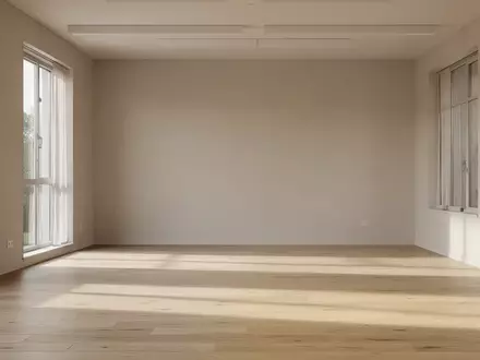 Ein heller, minimalistischer Bewegungsraum mit Holzboden und natürlichem Tageslicht. - Foto: über boerse-global.de