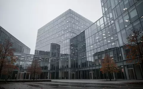 Ein minimalistisches, modernes Bürogebäude aus Glas und Stahl unter einem bewölkten Himmel, das eine Atmosphäre wirtschaftlicher Zurückhaltung vermittelt. - Foto: über boerse-global.de