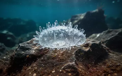Eine Seescheide auf einem Felsen unter Wasser im natürlichen Licht. - Foto: über boerse-global.de