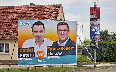 Wahlplakate für die Landtagswahl 2026 in Mecklenburg-Vorpommern (Archiv) - Foto: via dts Nachrichtenagentur