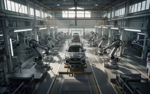 Leere und stille Produktionshalle in einem Jaguar Land Rover Werk mit unbesetzten Montagelinien. - Foto: über boerse-global.de