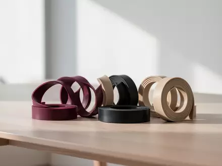 Nahaufnahme von hochwertigen Silikon- und TPU-Materialrollen in einer hellen, minimalistischen Umgebung. - Foto: über boerse-global.de