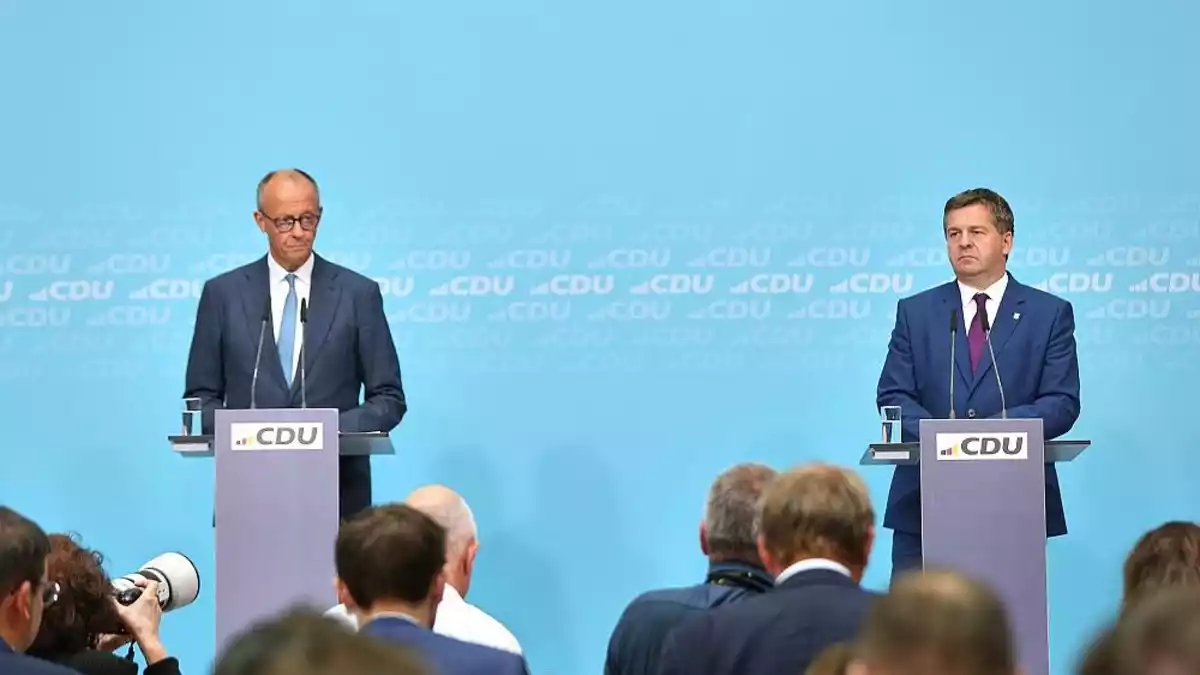 Merz verspricht nach Wahlschlappe in Sachsen-Anhalt Konsequenzen