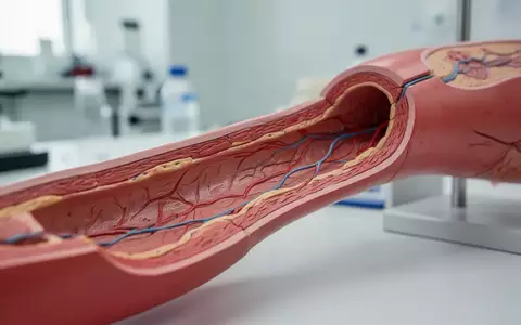 Nahaufnahme einer medizinischen Gefäßdarstellung in einem Laborumfeld zur Veranschaulichung der Gefäßgesundheit. - Foto: über boerse-global.de