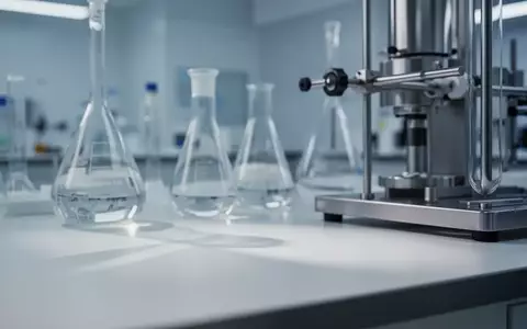 Ein klinisches, steriles Laborumfeld mit modernen Analysegeräten und Glasgefäßen, das wissenschaftliche Präzision vermittelt. - Foto: über boerse-global.de