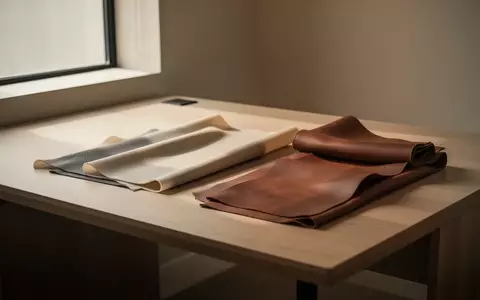 Minimalistischer Arbeitsplatz mit neutralen Texturen und sanftem Tageslicht auf einer sauberen Tischoberfläche. - Foto: über boerse-global.de