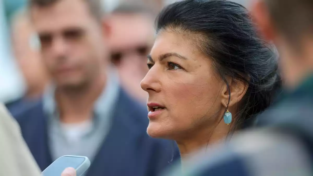 BSW-Gründerin Sahra Wagenknecht spricht von einem Comeback für ihre Partei. (Archivbild) - Bild: Jan Woitas/dpa