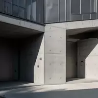 Moderne Gebäudefassade mit minimalistischen Eingängen aus Beton und Metall bei Tageslicht. - Foto: über boerse-global.de
