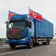 Die neue Straßenverbindung im Fernen Osten zwischen Nordkorea und Russland ist für den Güterverkehr zwischen den beiden Staaten wichtig. - Bild: Dmitry Ignatenko/Government of Primorsky Krai Region via AP/dpa
