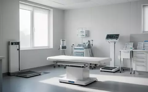 Ein heller, moderner medizinischer Untersuchungsraum mit professioneller Ausstattung und neutraler Ästhetik. - Foto: über boerse-global.de