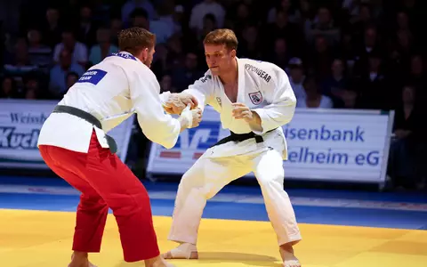 Deutschlands Olympia-Starter Timo Cavelius (r) wurde Opfer einer Prügel-Attacke. (Archivfoto) - Foto: Erik Gruhn/Deutscher Judo-Bund/dpa