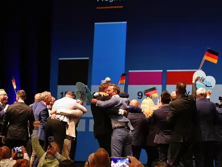 AfD-Wahlparty am 06.09.2026 - Foto: via dts Nachrichtenagentur