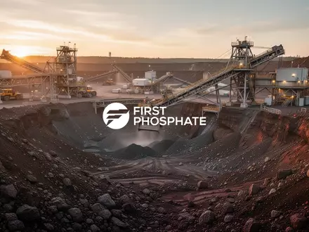 Abstrakte Darstellung einer industriellen Rohstoffgewinnung in atmosphärischem Licht. - Foto: über boerse-global.de