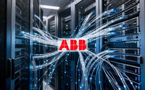 Abstrakte Darstellung einer modernen digitalen Industrieinfrastruktur mit Glasfaserleitungen und Servern. - Foto: über boerse-global.de