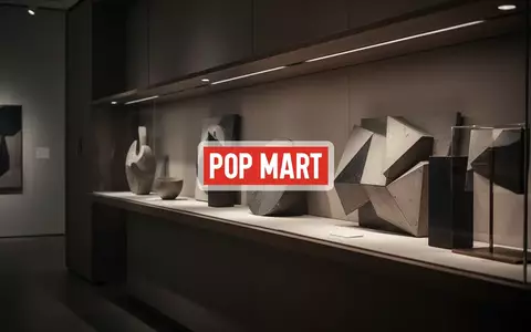 Abstraktes, minimalistisches Regal in einer modernen Galerie mit gedimmter Beleuchtung, das eine nachdenkliche Marktstimmung symbolisiert. - Foto: über boerse-global.de
