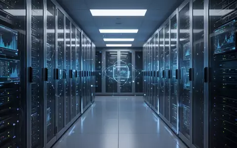 Moderne Serveranlage in einem Rechenzentrum zur Darstellung von Blockchain-Technologie und digitaler Token-Erstellung. - Foto: über boerse-global.de