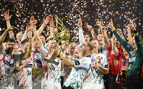 Gewinnt der SC Magdeburg wie zuletzt 2025 die Champions League? (Archivbild) - Foto: Marius Becker/dpa