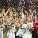Gewinnt der SC Magdeburg wie zuletzt 2025 die Champions League? (Archivbild) - Bild: Marius Becker/dpa