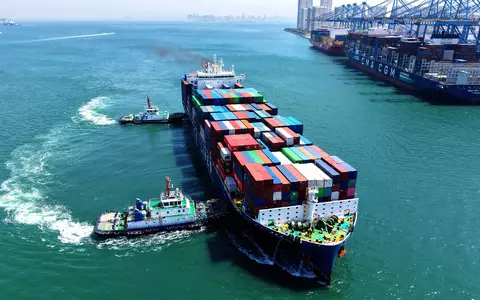 Exporte helfen, Chinas Wirtschaftsmotor weiter anzutreiben. (Symbolbild)   - Foto: Yu Fangping/XinHua/dpa