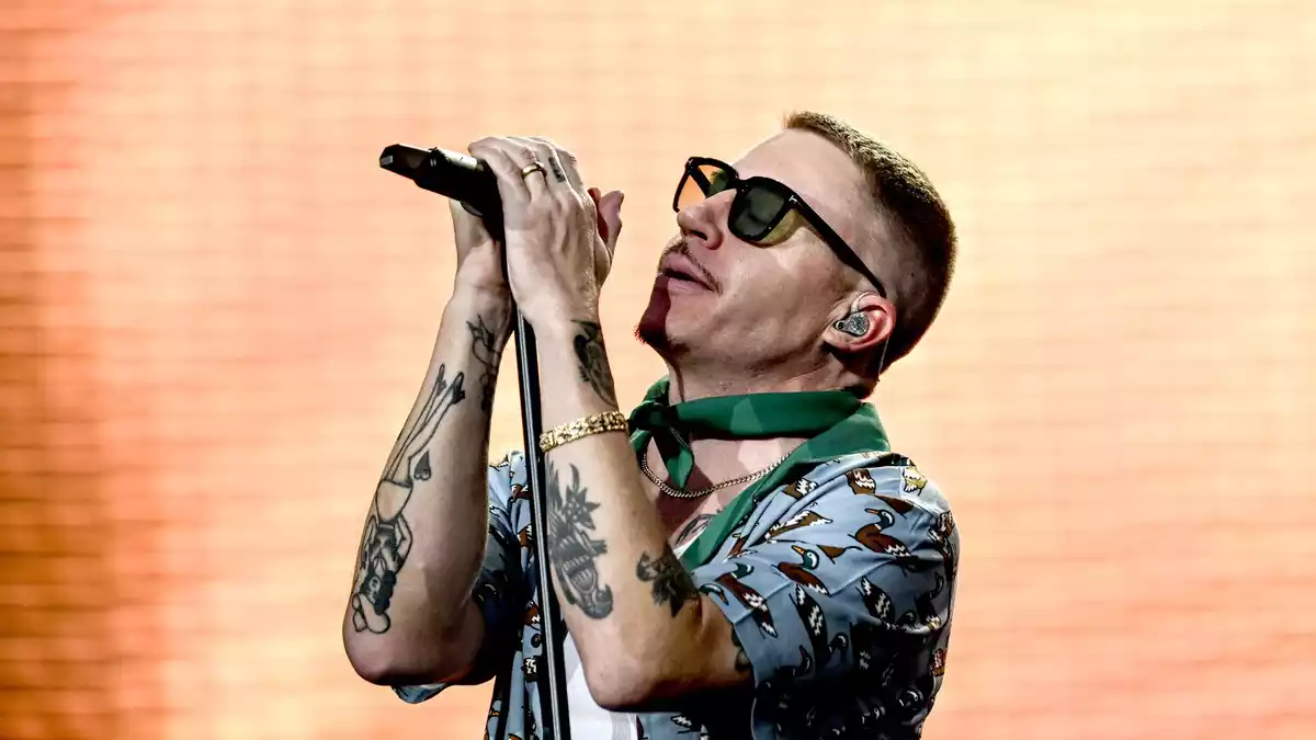Macklemore steht für seine politischen Äußerungen immer wieder in der Kritik. (Archivbild) - Bild: Britta Pedersen/dpa