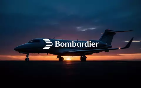 Abstrakte Darstellung eines Privatjets vor einem dramatischen Sonnenuntergang zur Symbolisierung der Luftfahrtindustrie - Foto: über boerse-global.de