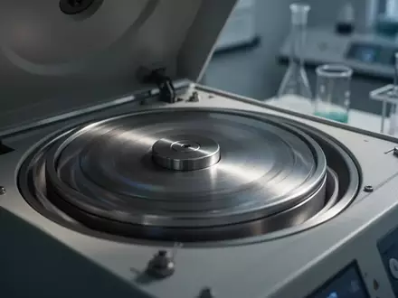 Eine Laborzentrifuge in einem klinischen Forschungsumfeld, die den Fokus auf Präzision und medizinische Wissenschaft legt. - Foto: über boerse-global.de