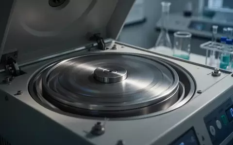 Eine Laborzentrifuge in einem klinischen Forschungsumfeld, die den Fokus auf Präzision und medizinische Wissenschaft legt. - Foto: über boerse-global.de