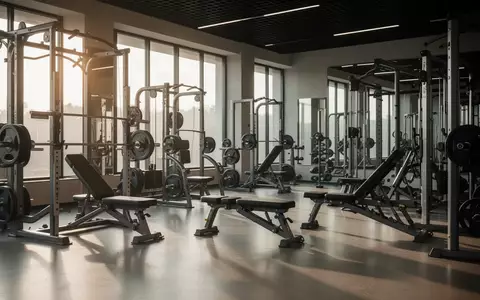 Ein minimalistisch eingerichteter Fitnessraum mit hochwertigen Trainingsgeräten in einem hellen, modernen Ambiente. - Foto: über boerse-global.de