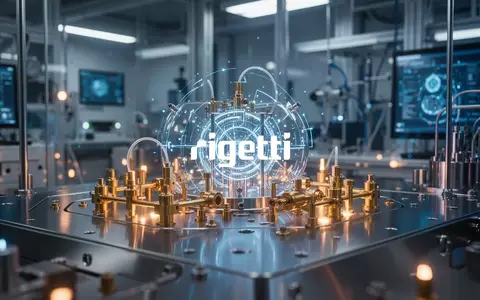 Abstrakte Darstellung eines Quantencomputer-Labors mit moderner Technologie und atmosphärischer Beleuchtung. - Foto: über boerse-global.de