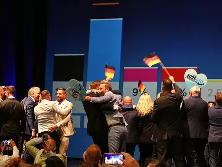 AfD-Wahlparty am 06.09.2026 - Foto: via dts Nachrichtenagentur