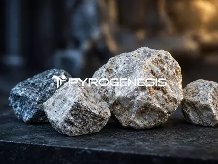 Nahaufnahme von Lithium-Erz auf einem dunklen, industriellen Hintergrund mit stimmungsvoller Beleuchtung. - Foto: über boerse-global.de