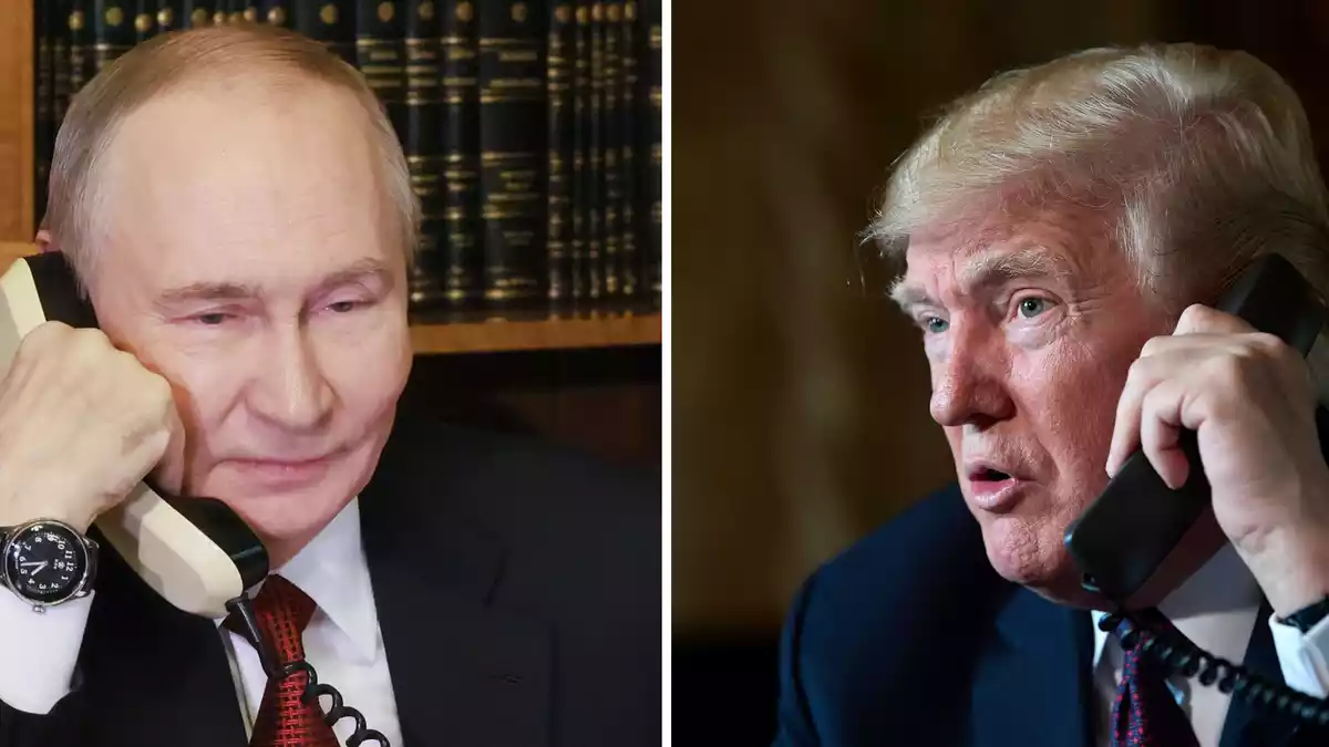 Kremlchef Wladimir Putin und US-Präsident Donald Trump haben erneut telefoniert. (Archivbild) - Bild: Mikhail Metzel/Pool Sputnik Kremlin/AP/dpa
