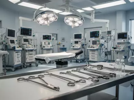 Ein steriler, moderner Operationssaal mit medizinischen Geräten in einer Klinik. - Foto: über boerse-global.de