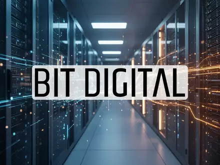 Abstraktes digitales Server-Rechenzentrum mit leuchtenden Datenströmen als Symbol für technologisches Wachstum. - Foto: über boerse-global.de