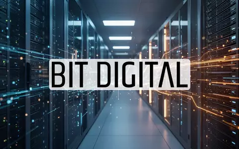 Abstraktes digitales Server-Rechenzentrum mit leuchtenden Datenströmen als Symbol für technologisches Wachstum. - Foto: über boerse-global.de