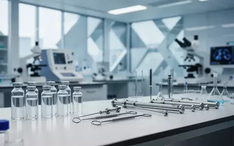 Ein modernes, steriles medizinisches Labor mit präzisen Instrumenten und Laborgeräten in einer hellen, klinischen Umgebung. - Foto: über boerse-global.de