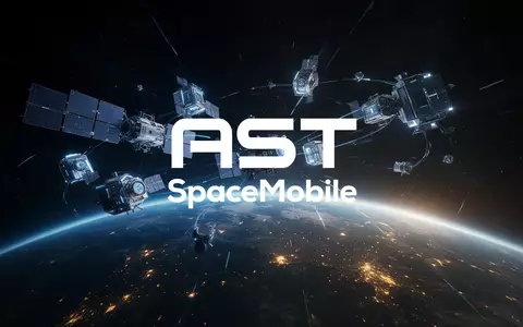 Futuristische Satellitenkonstellation im Orbit über der Erdkrümmung mit atmosphärischer Beleuchtung. - Foto: über boerse-global.de